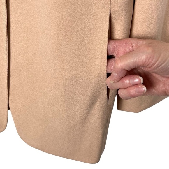 Rena Rowen 100% Silk Spring & Summer Career Long-Line Blazer Size 6 - Picture 5 of 12